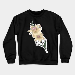 Debut album ts daffodil album Crewneck Sweatshirt